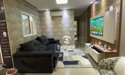 Apartamento à venda, 70 m² por r$ 530.000,00 - vila valparaíso - santo andré/sp
