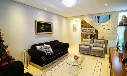 Sobrado com 3 dormitórios à venda, 188 m² por r$ 749.999,00 - parque marajoara - santo andré/sp