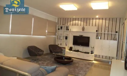 Cobertura com 3 dormitórios à venda, 186 m² por R$ 1.050.000,00 - Campestre - Santo André/SP