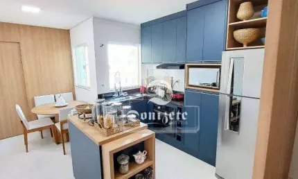 Cobertura com 2 dormitórios à venda, 112 m² por R$ 649.999,99 - Vila Alzira - Santo André/SP