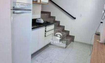 Cobertura com 2 dormitórios à venda, 85 m² por R$ 584.999,99 - Campestre - Santo André/SP