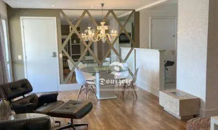 Apartamento com 3 dormitórios para alugar, 128 m² por R$ 6.500,00/mês - Centro - Santo André/SP
