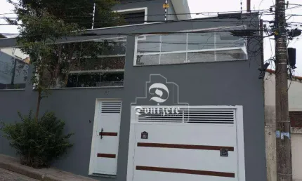 Sobrado com 3 dormitórios à venda, 190 m² por R$ 1.200.000,00 - Jardim Bela Vista - Santo André/SP