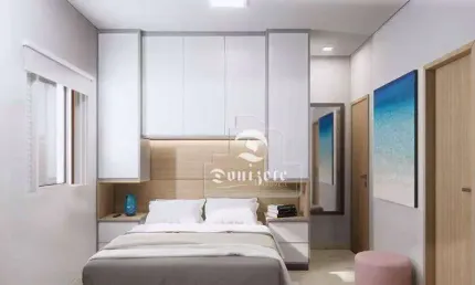Apartamento com 2 dormitórios à venda, 53 m² por r$ 375.000,00 - santa maria - santo andré/sp
