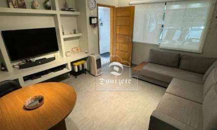 Sobrado com 3 dormitórios à venda, 158 m² por R$ 890.000,00 - Vila Alzira - Santo André/SP