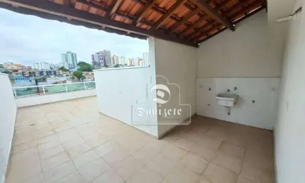 Cobertura com 2 dormitórios à venda, 90 m² por R$ 430.000,00 - Vila Guiomar - Santo André/SP