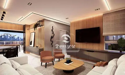 Apartamento à venda, 94 m² por R$ 915.000,00 - Vila Valparaíso - Santo André/SP