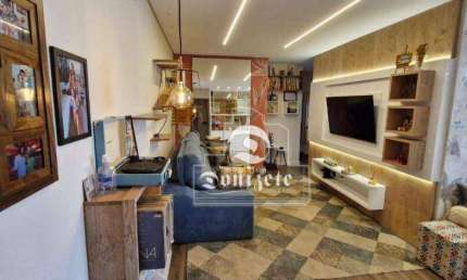 Apartamento com 3 dormitórios à venda, 96 m² por R$ 919.999,90 - Vila Scarpelli - Santo André/SP