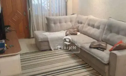 Sobrado com 3 dormitórios à venda, 109 m² por R$ 650.000,00 - Vila Homero Thon - Santo André/SP
