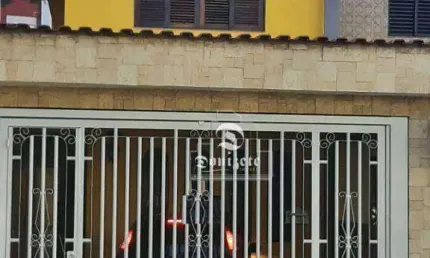 Sobrado com 3 dormitórios à venda, 152 m² por R$ 484.999,99 - Vila Camilópolis - Santo André/SP