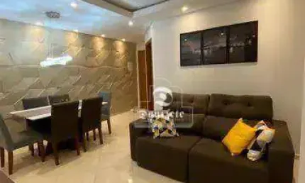 Apartamento com 3 dormitórios à venda, 82 m² por R$ 575.000,00 - Vila Camilópolis - Santo André/SP