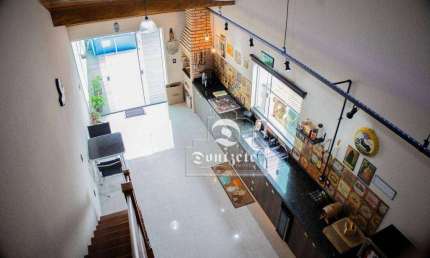 Cobertura com 3 dormitórios à venda, 195 m² por R$ 950.000,00 - Campestre - Santo André/SP