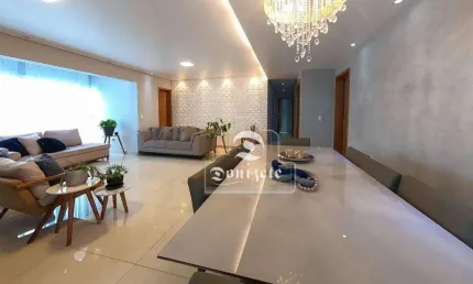 Cobertura com 4 dormitórios à venda, 192 m² por R$ 1.799.999,99 - Vila Valparaíso - Santo André/SP