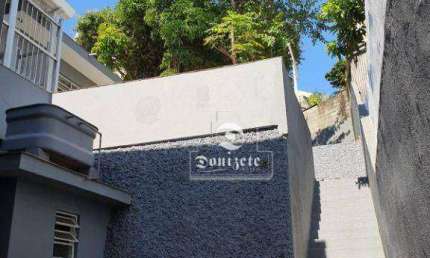 Casa com 4 dormitórios para alugar, 250 m² por R$ 5.480,10/mês - Campestre - Santo André/SP