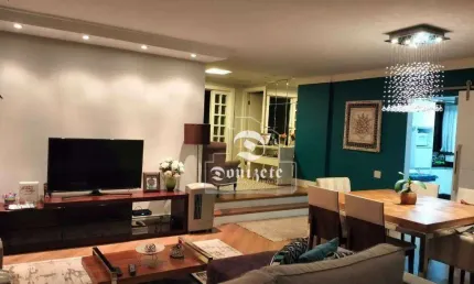 Apartamento com 3 dormitórios à venda, 130 m² por r$ 1.050.000,00 - jardim - santo andré/sp
