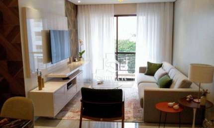 Apartamento com 3 dormitórios à venda, 117 m² por R$ 820.000,00 - Campestre - Santo André/SP