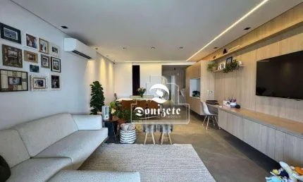 Apartamento com 3 dormitórios à venda, 160 m² por r$ 2.490.000,00 - jardim - santo andré/sp
