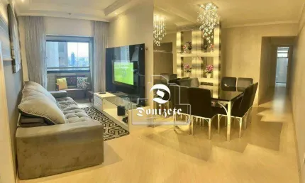 Apartamento com 3 dormitórios à venda, 96 m² por r$ 749.999,99 - campestre - santo andré/sp