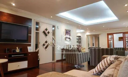 Apartamento com 3 dormitórios à venda, 285 m² por r$ 1.700.000,01 - jardim - santo andré/sp