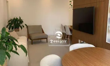 Apartamento com 2 dormitórios à venda, 75 m² por r$ 750.000,00 - campestre - santo andré/sp