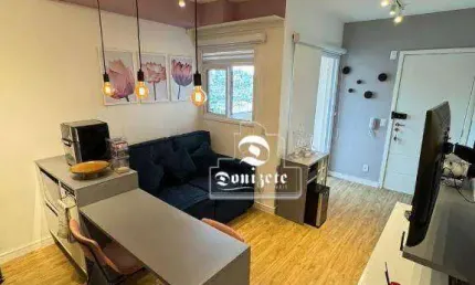 Apartamento com 2 dormitórios à venda, 43 m² por R$ 405.000,00 - Campestre - Santo André/SP