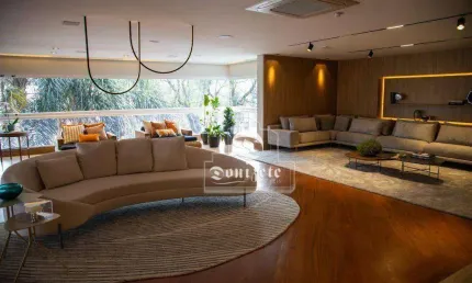 Apartamento alto padrão com 4 dormitórios à venda, 440 m² por R$ 5700.000,00- Jardim - Santo André/SP