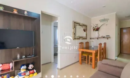 Apartamento com 2 dormitórios à venda, 59 m² por R$ 399.999,99 - Vila Valparaíso - Santo André/SP