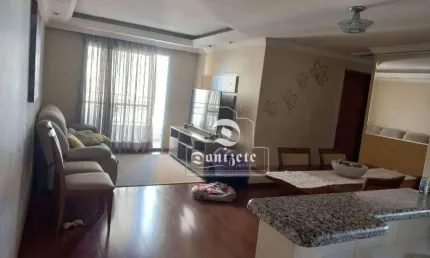 Apartamento com 3 dormitórios à venda, 78 m² por R$ 499.000,00 - Vila Pires - Santo André/SP