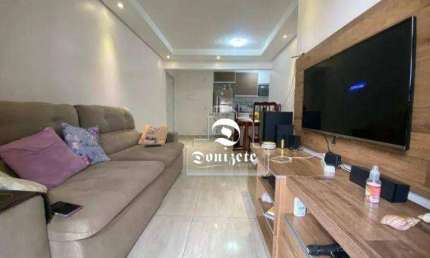 Apartamento com 3 dormitórios à venda, 66 m² por R$ 440.000,00 - Vila Metalúrgica - Santo André/SP