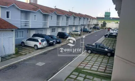 Sobrado com 3 dormitórios à venda, 150 m² por R$ 699.999,90 - Vila Homero Thon - Santo André/SP