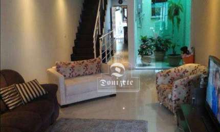 Sobrado com 3 dormitórios à venda, 250 m² por R$ 1.054.000,00 - Vila Assunção - Santo André/SP