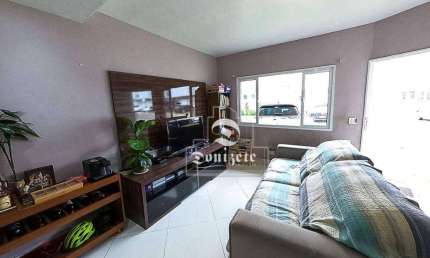 Sobrado com 3 dormitórios à venda, 137 m² por R$ 710.000,00 - Vila Homero Thon - Santo André/SP