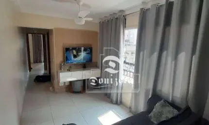 Apartamento com 2 dormitórios à venda, 52 m² por R$ 410.000,00 - Campestre - Santo André/SP
