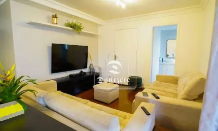 Apartamento com 3 dormitórios à venda, 134 m² por r$ 899.999,90 - vila assunção - santo andré/sp