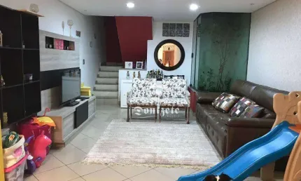 Sobrado à venda, 180 m² por R$ 630.000,00 - Vila Scarpelli - Santo André/SP