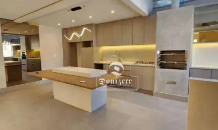 Sobrado com 4 dormitórios à venda, 198 m² por R$ 1.599.990,00 - Vila Valparaíso - Santo André/SP