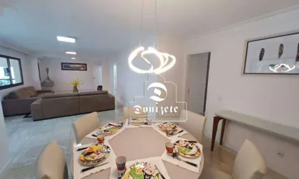 Apartamento com 3 dormitórios, 169 m² - venda por r$ 2.700.000,00 ou aluguel por r$ 10.415,00/mês - jardim - santo andré/sp