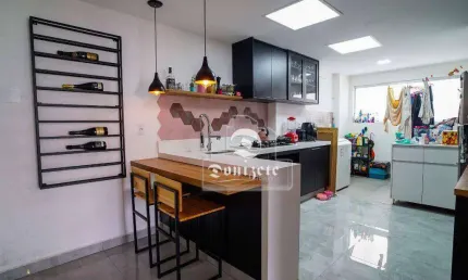 Apartamento com 3 dormitórios, 86 m² - venda por R$ 529.990,00 ou aluguel por R$ 3.921,68/mês - Vila Gilda - Santo André/SP