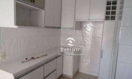Apartamento com 2 dormitórios para alugar, 75 m² por R$ 2.490,08/mês - Vila Homero Thon - Santo André/SP