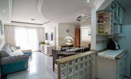 Apartamento andar alto 84m2a/u 3 dormitórios à venda, 84 m² por R$ 639.999 - Vila Pires - Santo André/SP.