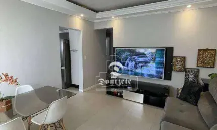 Apartamento com 2 dormitórios à venda, 68 m² por r$ 370.000,00 - vila valparaíso - santo andré/sp