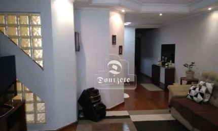 Sobrado com 4 dormitórios à venda, 199 m² por R$ 1.200.000,00 - Parque das Nações - Santo André/SP