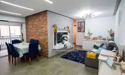 Apartamento à venda, 94 m² por R$ 889.000,00 - Vila Scarpelli - Santo André/SP