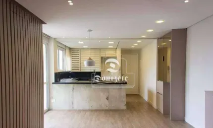Apartamento à venda, 65 m² por r$ 710.000,00 - jardim - santo andré/sp