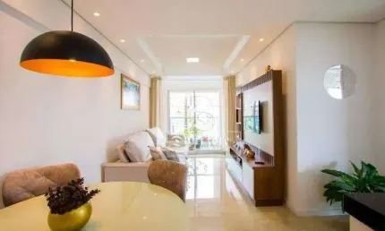 Apartamento com 2 dormitórios à venda, 73 m² por R$ 690.000,00 - Vila Assunção - Santo André/SP