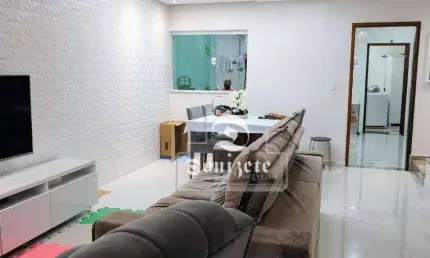 Sobrado com 3 dormitórios à venda, 186 m² por r$ 900.000,01 - vila alzira - santo andré/sp