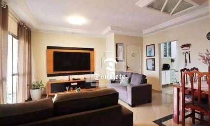 Apartamento com 3 dormitórios à venda, 90 m² por R$ 525.000,00 - Campestre - Santo André/SP