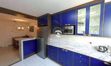 Sobrado com 3 dormitórios à venda, 168 m² por R$ 1.200.000,00 - Vila Scarpelli - Santo André/SP