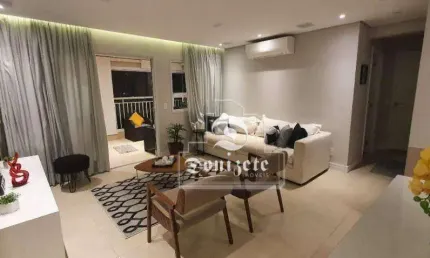 Apartamento com 2 dormitórios à venda, 90 m² por R$ 899.000,00 - Vila Apiaí - Santo André/SP