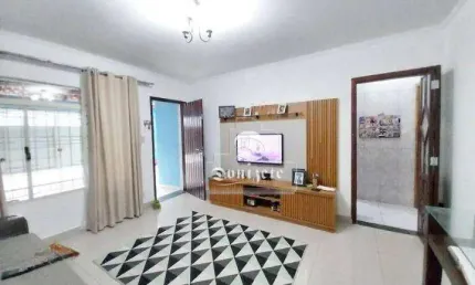 Sobrado com 2 dormitórios à venda, 111 m² por R$ 520.000,00 - Vila Scarpelli - Santo André/SP